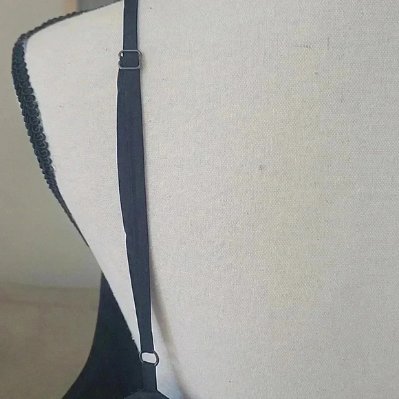 Loft Camisole Top Black Size X-Large Adjustable Spaghetti Straps Lightweight‎ - Picture 4 of 7